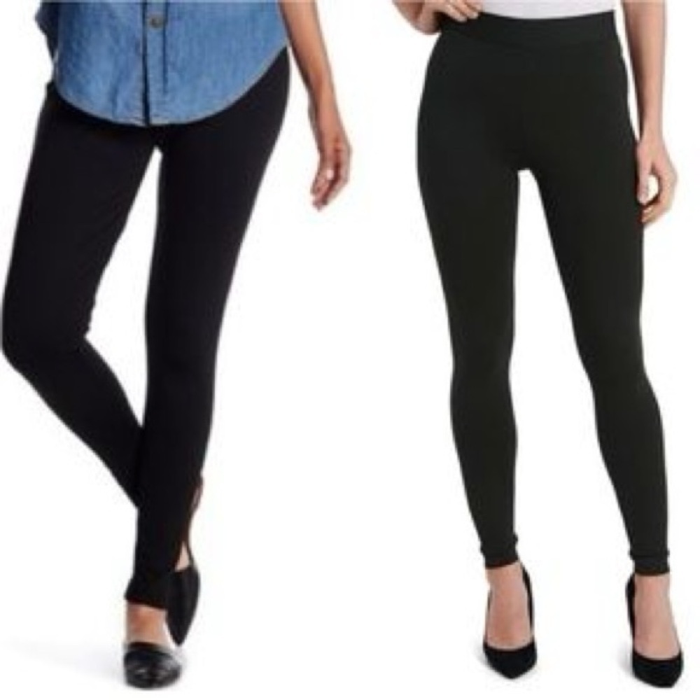 Two by Vince Camuto Black Stretch Leggings